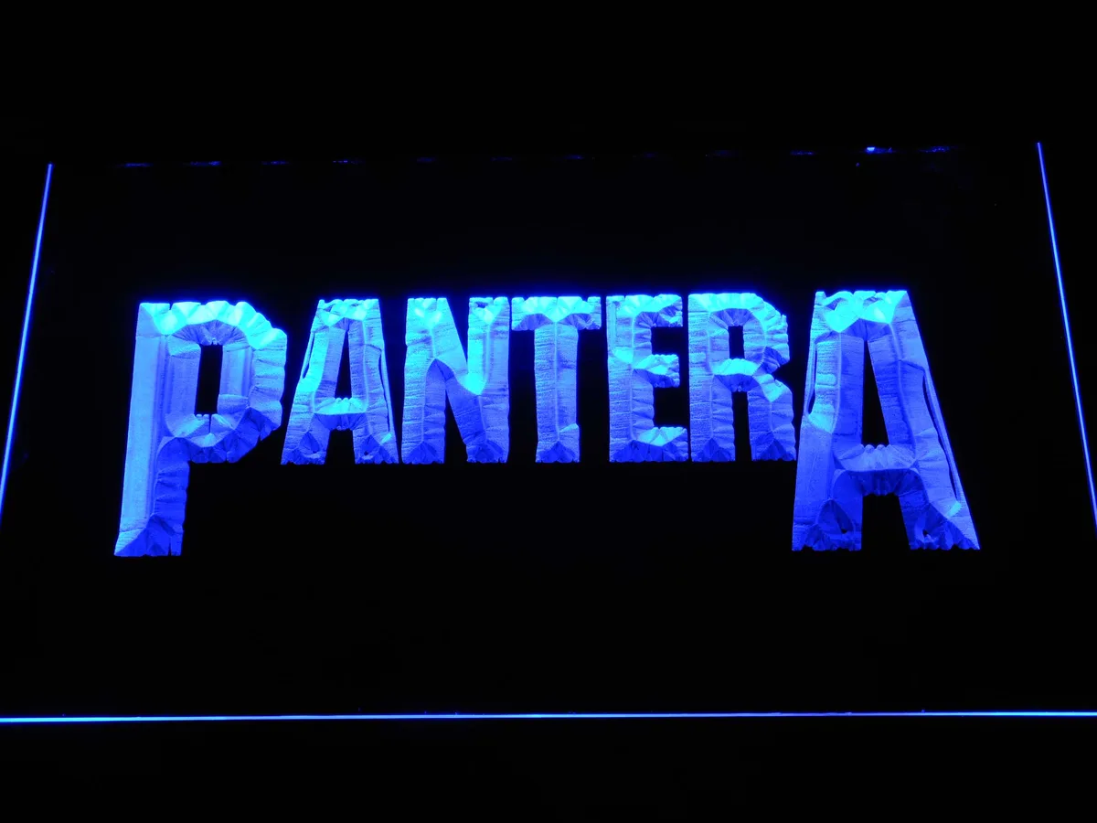 Pantera Wordmark LED Neon Sign