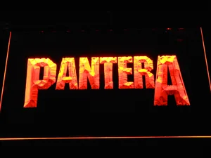 Pantera Wordmark LED Neon Sign