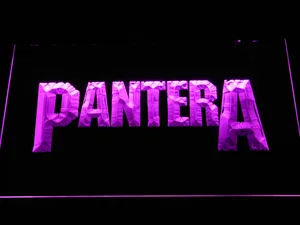 Pantera Wordmark LED Neon Sign