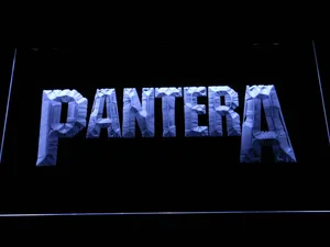 Pantera Wordmark LED Neon Sign