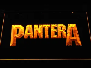 Pantera Wordmark LED Neon Sign