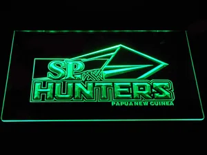 Papua New Guinea Hunters LED Neon Sign