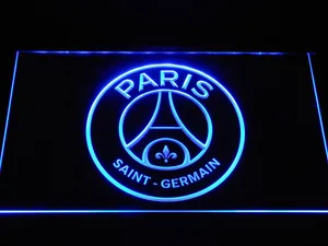 Paris Saint-Germain FC Crest LED Neon Sign