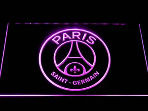 Paris Saint-Germain FC Crest LED Neon Sign