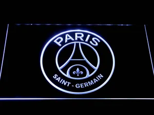 Paris Saint-Germain FC Crest LED Neon Sign