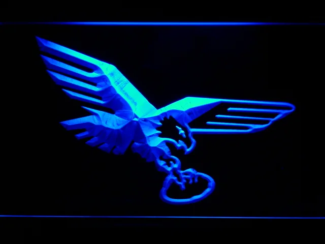 Philadelphia Eagles 1969-1972 LED Neon Sign - Legacy Edition