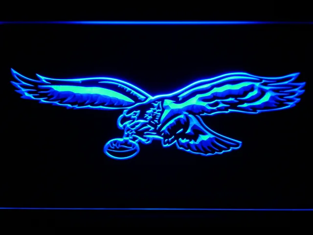 Philadelphia Eagles 1987-1995 LED Neon Sign - Legacy Edition