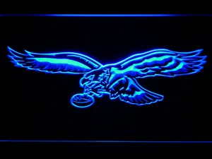 Philadelphia Eagles 1987-1995 LED Neon Sign - Legacy Edition