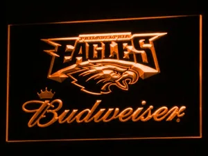 Philadelphia Eagles Budweiser LED Neon Sign