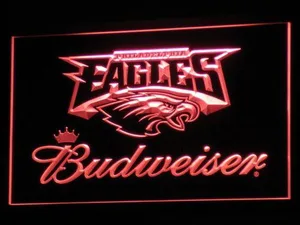 Philadelphia Eagles Budweiser LED Neon Sign