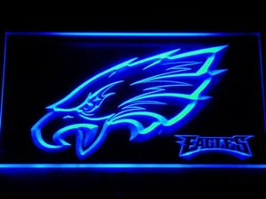 Philadelphia Eagles Head LED Neon Sign