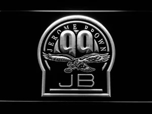 Philadelphia Eagles Jerome Brown Memorial LED Neon Sign - Legacy Edition