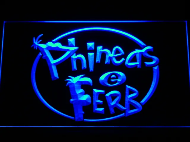 Phineas And Ferb LED Neon Sign