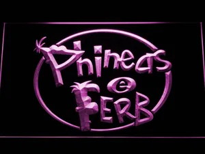 Phineas And Ferb LED Neon Sign