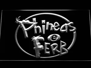 Phineas And Ferb LED Neon Sign
