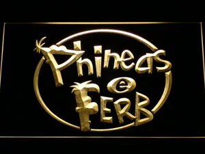 Phineas And Ferb LED Neon Sign