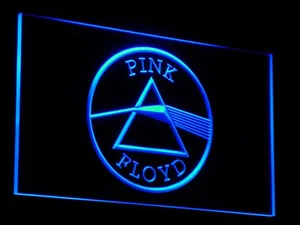 Pink Floyd Dark Side of the Moon Circle LED Neon Sign
