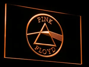 Pink Floyd Dark Side of the Moon Circle LED Neon Sign