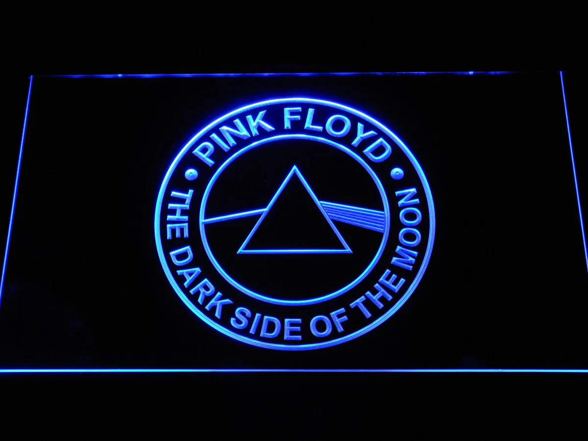 Pink Floyd Dark Side of the Moon Seal LED Neon Sign