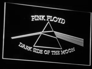 Pink Floyd Dark Side of the Moon Triangle LED Neon Sign