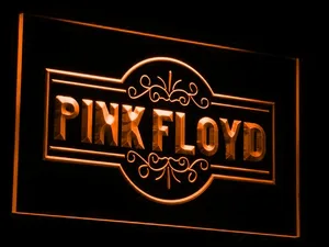 Pink Floyd Old Time Logo LED Neon Sign