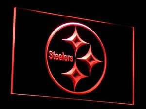 Pittsburgh Steelers Logo 2 LED Neon Sign
