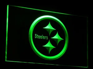 Pittsburgh Steelers Logo LED Neon Sign
