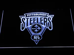Pittsburgh Steelers Triangle Logo LED Neon Sign