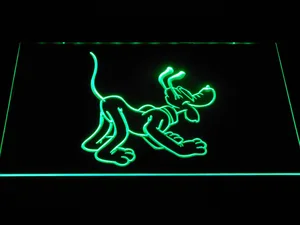 Pluto Back LED Neon Sign