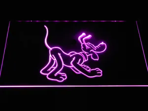 Pluto Back LED Neon Sign
