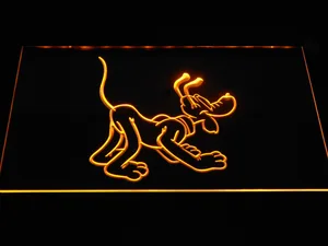 Pluto Back LED Neon Sign