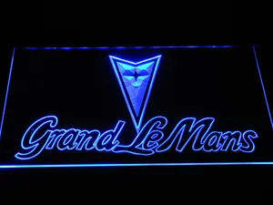 Pontiac Grand Le Mans Wordmark LED Neon Sign