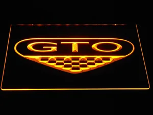 Pontiac GTO LED Neon Sign
