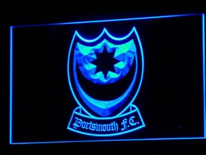 Portsmouth Football Club LED Neon Sign - Legacy Edition