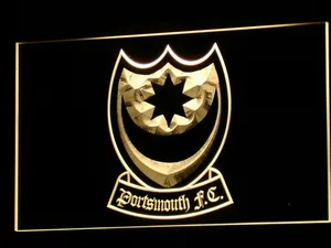 Portsmouth Football Club LED Neon Sign - Legacy Edition