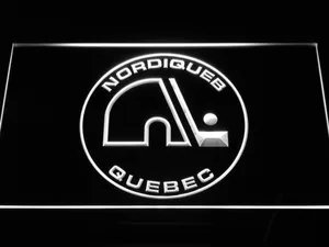 Quebec Nordiques LED Neon Sign - Legacy Edition