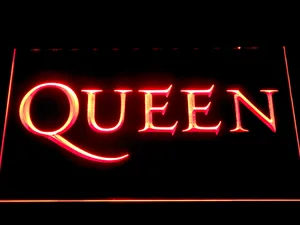 Queen Wordmark LED Neon Sign