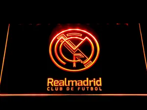 Real Madrid CF Crest LED Neon Sign