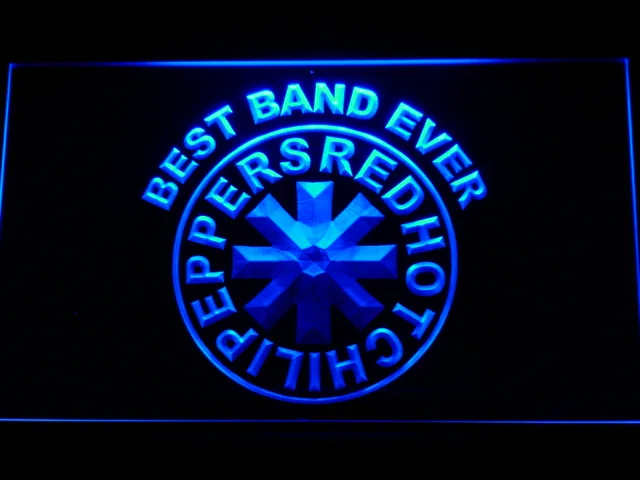Red Hot Chili Peppers Best Band Ever LED Neon Sign