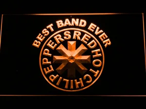 Red Hot Chili Peppers Best Band Ever LED Neon Sign