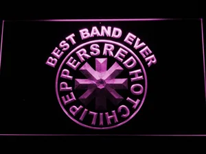 Red Hot Chili Peppers Best Band Ever LED Neon Sign