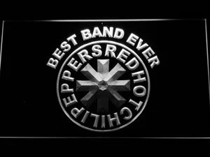 Red Hot Chili Peppers Best Band Ever LED Neon Sign