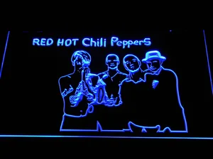 Red Hot Chili Peppers Silhouette LED Neon Sign