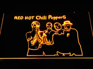 Red Hot Chili Peppers Silhouette LED Neon Sign
