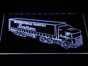Remitrans Truck LED Neon Sign