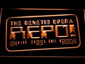 Repo The Genetic Opera LED Neon Sign