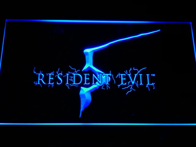 Resident Evil 5 LED Neon Sign