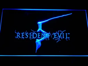 Resident Evil 5 LED Neon Sign