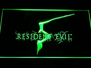 Resident Evil 5 LED Neon Sign