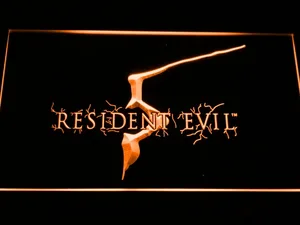 Resident Evil 5 LED Neon Sign